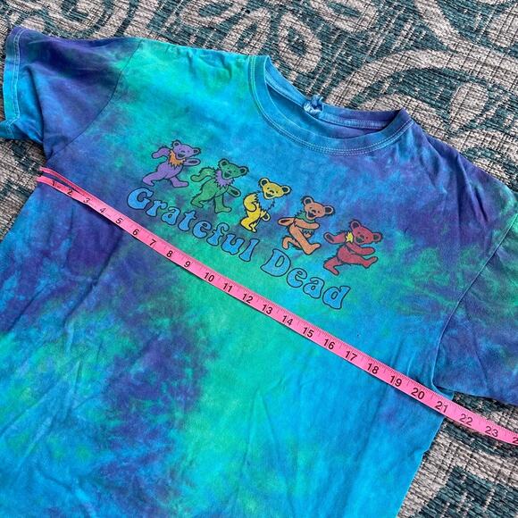 Vintage Grateful Dead Dancing Bears Tie-Dye T-Shirt‎ - Picture 8 of 10